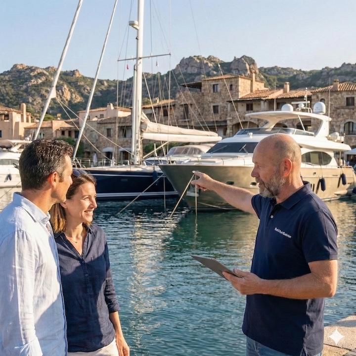 Yachtgutachter Sardinien: Vor-Ort-Service für Katamarane und Motoryachten in Olbia, La Caletta und ganz Sardinien.